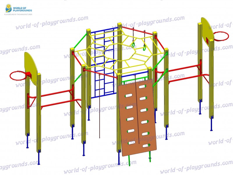 Gymnastic structure wp1008