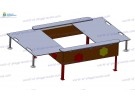 Sandbox with a lid, small (plywood) wp407