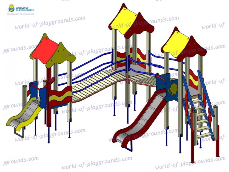 Play structure (Slide 1,2 м; 0,7 м) wp905